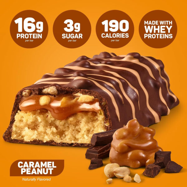 FITCRUNCH Snack Size Protein Bars, 6-Layer Baked Bar, 3g of Sugar, Gluten Free & Soft Cake Core (9 Count, Flavor Lovers)