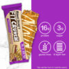FITCRUNCH Snack Size Protein Bars, 6-Layer Baked Bar, 3g of Sugar, Gluten Free & Soft Cake Core (9 Count, Flavor Lovers)