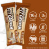 FITCRUNCH Snack Size Protein Bars, 6-Layer Baked Bar, 3g of Sugar, Gluten Free & Soft Cake Core (9 Count, Flavor Lovers)