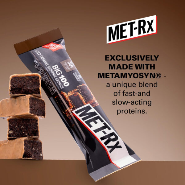 MET-Rx Protein Plus Bar, Great as Healthy Meal Replacement, Snack, and Help Support Energy, Gluten Free, Peanut Butter Cup, With Vitamin A, Vitamin C, and Zinc to Support Immune Health, 85 g,9 Count