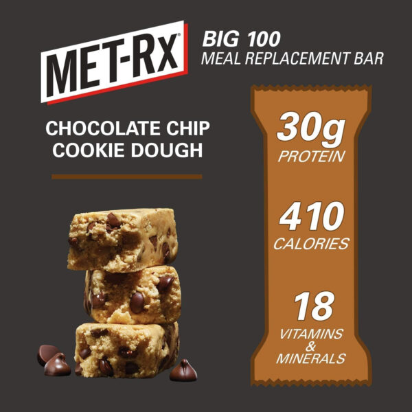 MET-Rx Protein Plus Bar, Great as Healthy Meal Replacement, Snack, and Help Support Energy, Gluten Free, Peanut Butter Cup, With Vitamin A, Vitamin C, and Zinc to Support Immune Health, 85 g,9 Count