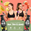 6894074cd9cf17371620cf8bbf0e175f69789f0821642c65b2225.jpg Karviva Organic Juice Cleanse & Skin Glowing Pack – Detox & Collagen Boost, Low-Sugar, High Fiber, Antioxidants & Vitamins – Ancient Remedies For Weight Control & Sugar Detox, 1–3 Day Use (6 BPA-Free Bottles, 12 oz)