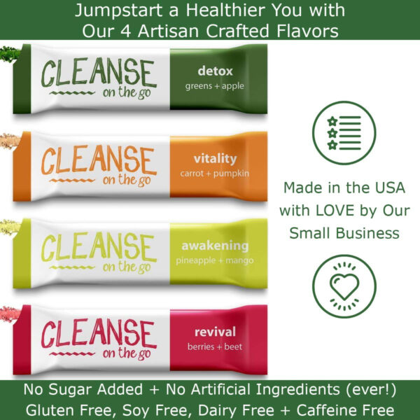6894077ee80d1c3c4b0919180fa81a5cee5ecccc525db7c98b1bb.jpg 3 Day Juice Cleanse - Just Add Water - 21 Powder Packets