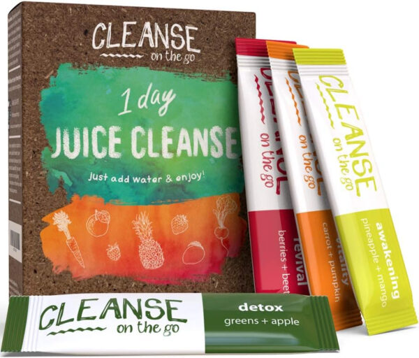 689407843e67f0d1f8fde1a7e0a462b18445770e53a2ed5d2bf70.jpg 3 Day Juice Cleanse - Just Add Water - 21 Powder Packets