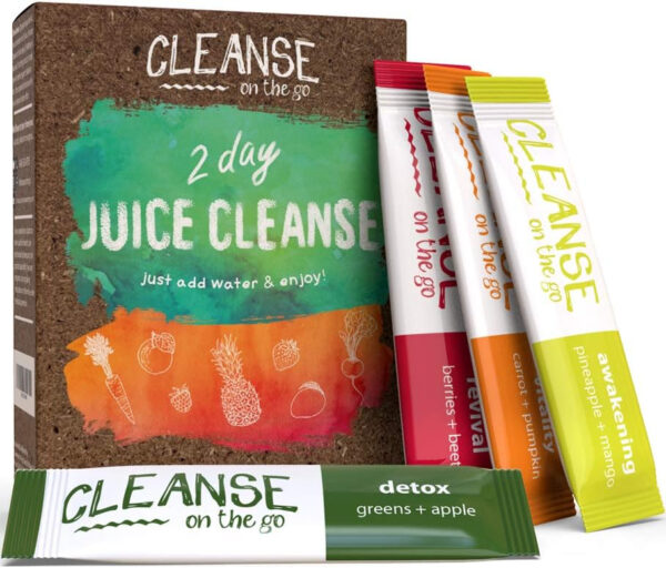 6894078b41187c7bf33e0dab273cd47d691bc197bc2531615f394.jpg 3 Day Juice Cleanse - Just Add Water - 21 Powder Packets