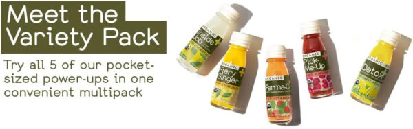 Greenhouse Juice Detox Wellness Shots Organic Immunity Shots Juice Liver Health Wellness + Anti-Inflammatory with Ginseng, Milk Thistle, and Dandelion Vegan & Gluten-Free (2 Oz, Pack of 12)