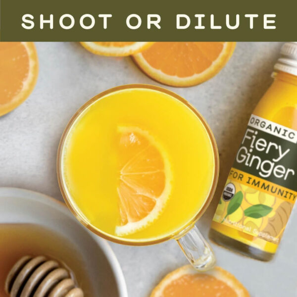 Greenhouse Juice Detox Wellness Shots Organic Immunity Shots Juice Liver Health Wellness + Anti-Inflammatory with Ginseng, Milk Thistle, and Dandelion Vegan & Gluten-Free (2 Oz, Pack of 12)