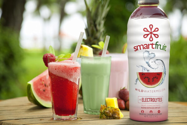 Smartfruit Harvest Greens + Detox, 100% Real Fruit Purée, Non-GMO, No Additives, Vegan - 48 Fl. Oz