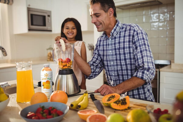 Smartfruit Harvest Greens + Detox, 100% Real Fruit Purée, Non-GMO, No Additives, Vegan - 48 Fl. Oz