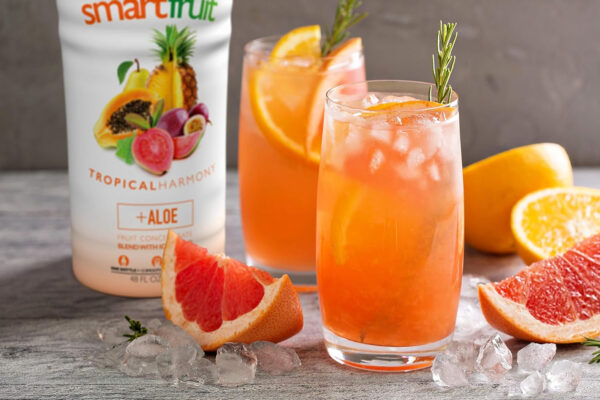 Smartfruit Harvest Greens + Detox, 100% Real Fruit Purée, Non-GMO, No Additives, Vegan - 48 Fl. Oz
