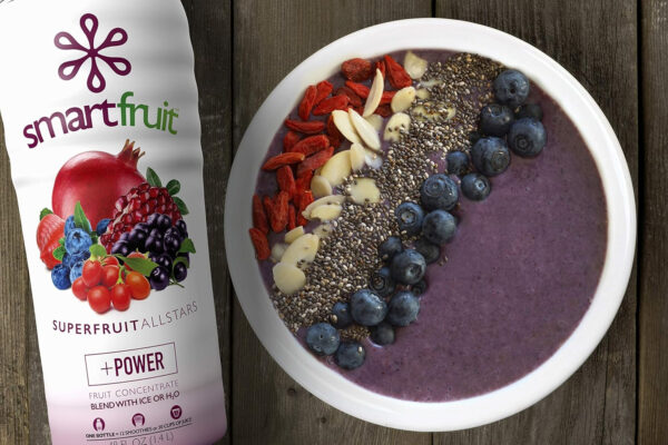 Smartfruit Harvest Greens + Detox, 100% Real Fruit Purée, Non-GMO, No Additives, Vegan - 48 Fl. Oz