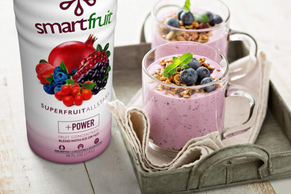 Smartfruit Harvest Greens + Detox, 100% Real Fruit Purée, Non-GMO, No Additives, Vegan - 48 Fl. Oz