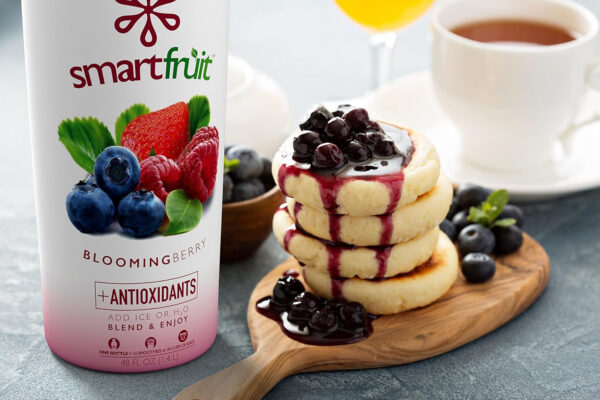 Smartfruit Harvest Greens + Detox, 100% Real Fruit Purée, Non-GMO, No Additives, Vegan - 48 Fl. Oz