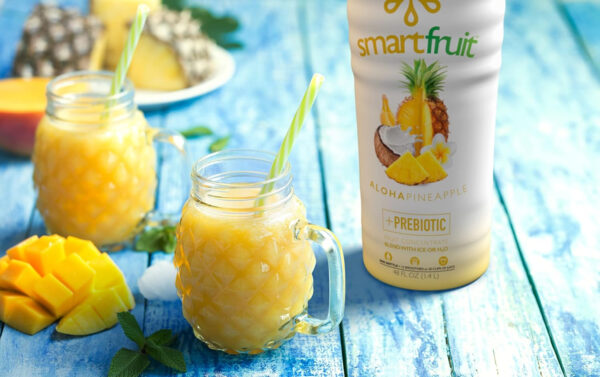 Smartfruit Harvest Greens + Detox, 100% Real Fruit Purée, Non-GMO, No Additives, Vegan - 48 Fl. Oz