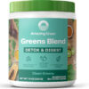 Amazing Grass Greens Superfood Detox & Digest: Greens Powder with Digestive Enzymes & Probiotics, Clean Green, 30 Servings (Packaging May Vary)