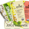 Smart Pressed Juice 1-Day Organic Juice Cleanse | Healthy Detox Program | Vegan Vanilla Protein, Green Juice, Beets Juice & Pineapple Chia Cleanse | High Fiber & Vegan