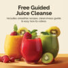 Smart Pressed Juice 1-Day Organic Juice Cleanse | Healthy Detox Program | Vegan Vanilla Protein, Green Juice, Beets Juice & Pineapple Chia Cleanse | High Fiber & Vegan