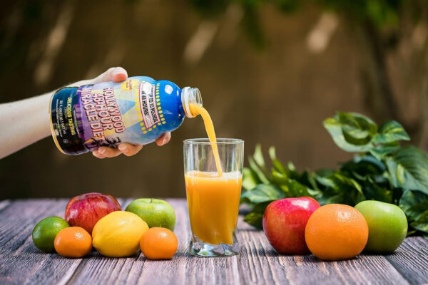 48-Hour Miracle Fruit Juice Cleanse Diet 2-Pack, Detox Cleanse for Weight Loss & Rejuvenation, Food Replacement, Fast Acting Diet, Weight Loss Drink, 32 Fl. Oz.