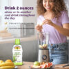 68940b272a0563f708997ad28ec4a9287022c8ae153f3260eacf9.jpg Lily Of The Desert Aloe Vera Herbal Detox Formula - Aloe Vera Juice with Milk Thistle, Slippery Elm, Burdock Root, Dandelion Root, and Echinacea for Gut Health, Liver Support, and Wellness, 32 Oz