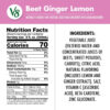 V8 Beet Ginger Lemon 100% Vegetable Juice, 46 fl oz Bottle