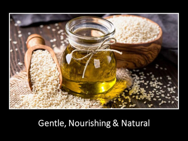 DAANA Sesame Oil for Skin: Certified USDA Organic, Extra Virgin, Cold Pressed (12 fl oz)