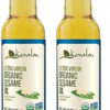 Kevala Organic Extra Virgin Sesame Oil – Only Premium Seeds Used , For Cooking , Cold Pressed, Unrefined , Suitable in Hair Care , Body, Bath ,12 oz