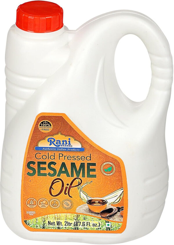 Rani Sesame Oil 169 Ounce (5 Liter) Cold Pressed | 100% Natural | NON-GMO | Kosher | Vegan | Gluten Free