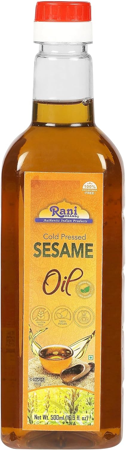 Rani Sesame Oil 169 Ounce (5 Liter) Cold Pressed | 100% Natural | NON-GMO | Kosher | Vegan | Gluten Free