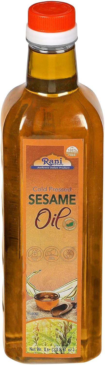 Rani Sesame Oil 169 Ounce (5 Liter) Cold Pressed | 100% Natural | NON-GMO | Kosher | Vegan | Gluten Free
