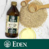 Eden Organic Sesame Oil, Unrefined, Extra Virgin, Traditionally Pressed, 16 fl oz Glass Bottle