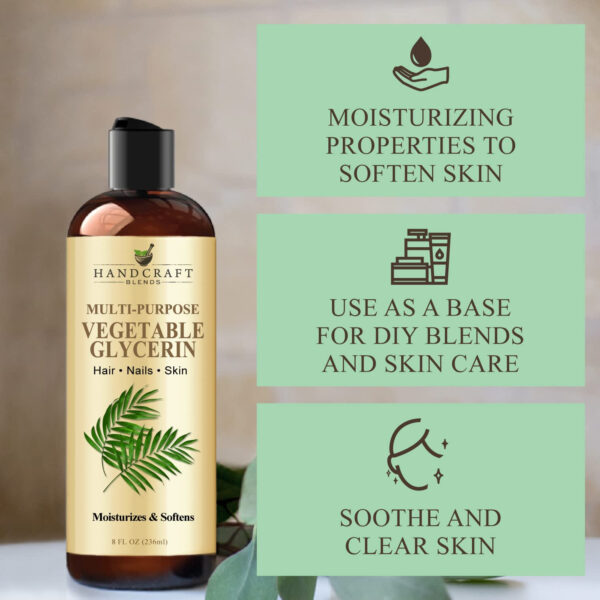 Handcraft Blends Organic Sesame Oil - 8 Fl Oz - 100% Pure and Natural - Premium Grade Carrier Oil for Skin and Hair - Hair and Body - Massage - Expeller-Pressed and Hexane-Free