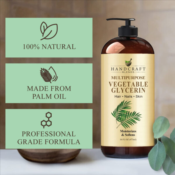 Handcraft Blends Organic Sesame Oil - 8 Fl Oz - 100% Pure and Natural - Premium Grade Carrier Oil for Skin and Hair - Hair and Body - Massage - Expeller-Pressed and Hexane-Free