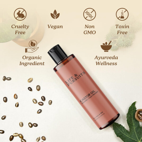 6894589355b1dace3251f0dcd137a5d14678782a35f24274c6ec2.jpg Life & Pursuits 100% Cold-Pressed Unrefined Sesame Oil - Nourishing Oil for Hair and Skin, Promotes Radiance, Moisture, and Healthy Growth for Men & Women (6.76 Fl Oz)