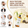 Organic Fractionated Coconut Oils Liquid 16oz, 100% Pure & Natural USDA Certified Cold Pressed Coconut Carrier Oil for Face Skin & Hair Moisturizing, Body Massage Oil for Essential Oils Mixing