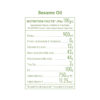 Gulab Cold Pressed Sesame Oil - 33.81 FL OZ (1L) | Gingelly Oil | Cooking Oil | 100% Pure and Natural | Wood Pressed