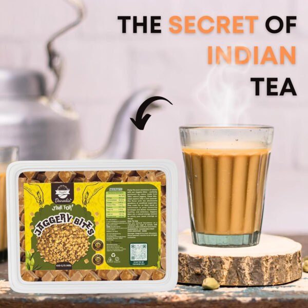 68946290a9124b0c8f148940fbed18c334985052fb282a040eab3.jpg Danodia Foods Organic Jaggery Cubes 1 lb (450g), Pure & Natural, No Additives Sweetener, Vegan & Gluten-Free, Nutrient-Rich Alternative to Refined Sugar for Tea & Coffee, Indian Origin