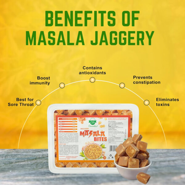 6894629970371a07869737552cb269ed8935f79cb9bd8a6c5f06b.jpg Danodia Foods Organic Jaggery Cubes 1 lb (450g), Pure & Natural, No Additives Sweetener, Vegan & Gluten-Free, Nutrient-Rich Alternative to Refined Sugar for Tea & Coffee, Indian Origin