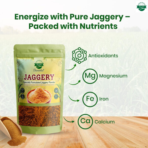 689462b85f12a3e87949c0a408f2e80cb6f3ab9a685d5468f7c3c.jpg Danodia Foods Organic Jaggery Cubes 1 lb (450g), Pure & Natural, No Additives Sweetener, Vegan & Gluten-Free, Nutrient-Rich Alternative to Refined Sugar for Tea & Coffee, Indian Origin