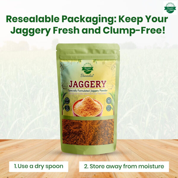 689462c0a0ae20c132b21073d12b117fb4bd33c5e2df857694169.jpg Danodia Foods Organic Jaggery Cubes 1 lb (450g), Pure & Natural, No Additives Sweetener, Vegan & Gluten-Free, Nutrient-Rich Alternative to Refined Sugar for Tea & Coffee, Indian Origin