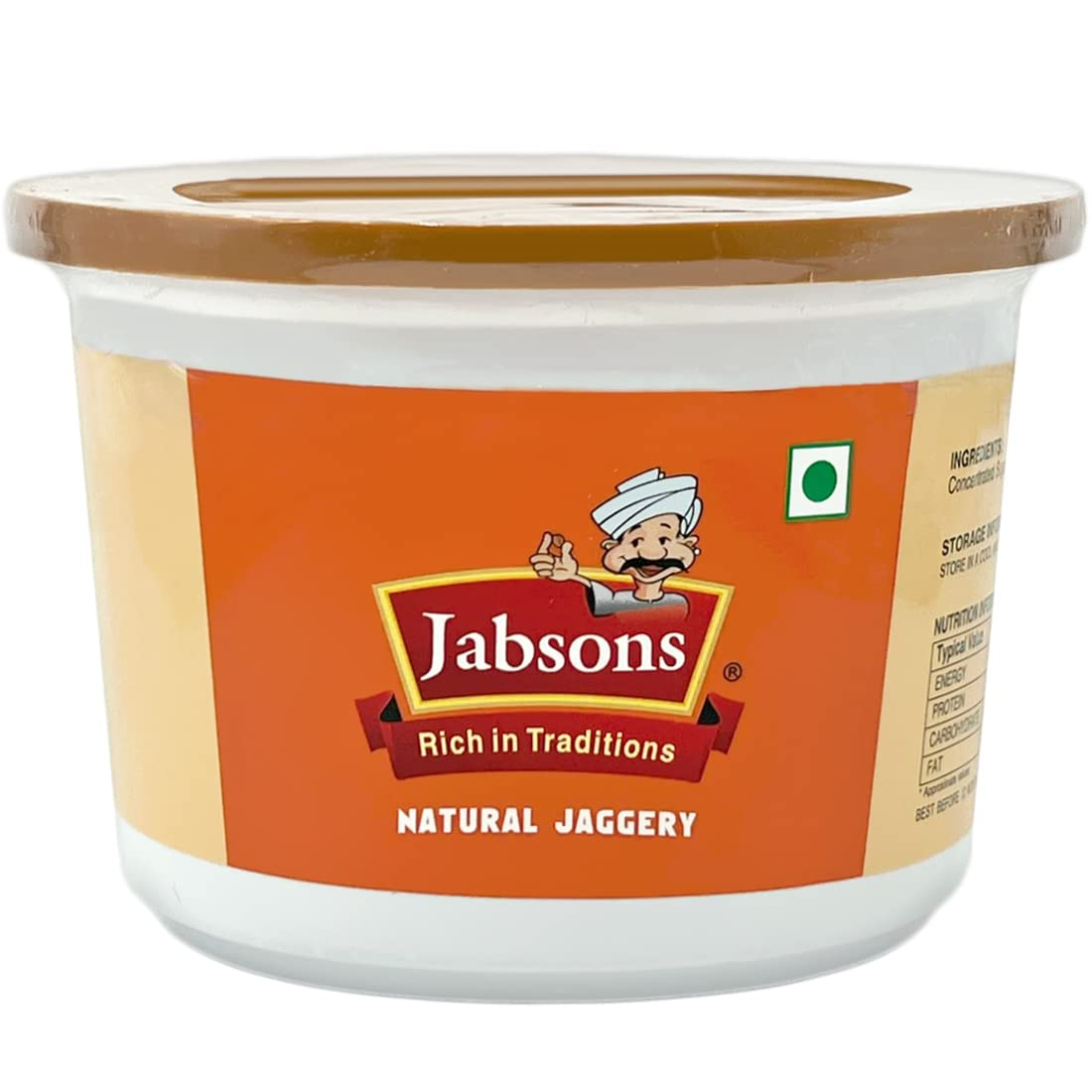 Jabsons - Natural Jaggery, Desi Gur (900g) 2Lb