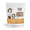 MB Herbals Jaggery Powder 1 lb 16 oz 454g | Raw Untreated Jaggery Powder | No Anti-Caking Agent Used | No Preservative