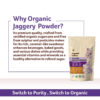 6894650768e69263474ff05134c1c49da2444dae4a07bcc3213a6.jpg Organic Tattva Jaggery Powder, 500g USDA Certified