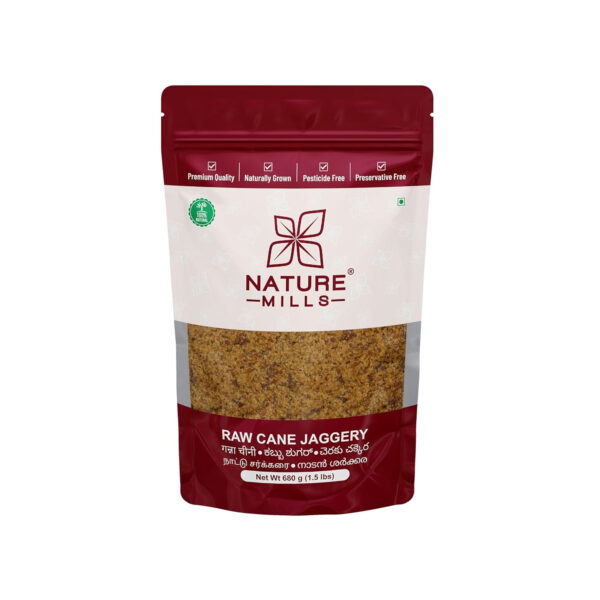 689465326c0744a6b24a6a051eb8094684b7ea72370e536f130ae.jpg NatureMills Raw Cane Jaggery 1.5 lb(680g), Powdered Natural Cane Sugar