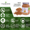 Orgrain India Organic Jaggery Powder 21.16 Oz | Hand Crushed Gur Powder | Organically Grown | No Preservatives Added | No Artificial Flavors