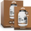 Levels Grass Fed Whey Protein Powder, No Artificials, 25G of Protein, Unflavored, 5LB