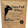 Raw Grass Fed Whey Protein Powder – Unflavored, Only 1 Ingredient: 100% Pure Grass-Fed Whey from Happy, Healthy Cows – Undenatured, Non-GMO, Hormone-Free, Gluten-Free, Made in USA, 5LB