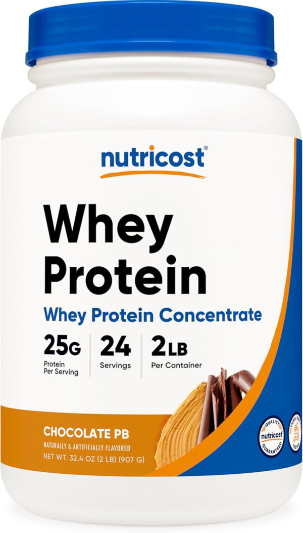 Nutricost Whey Protein Concentrate (Vanilla) 2LBS