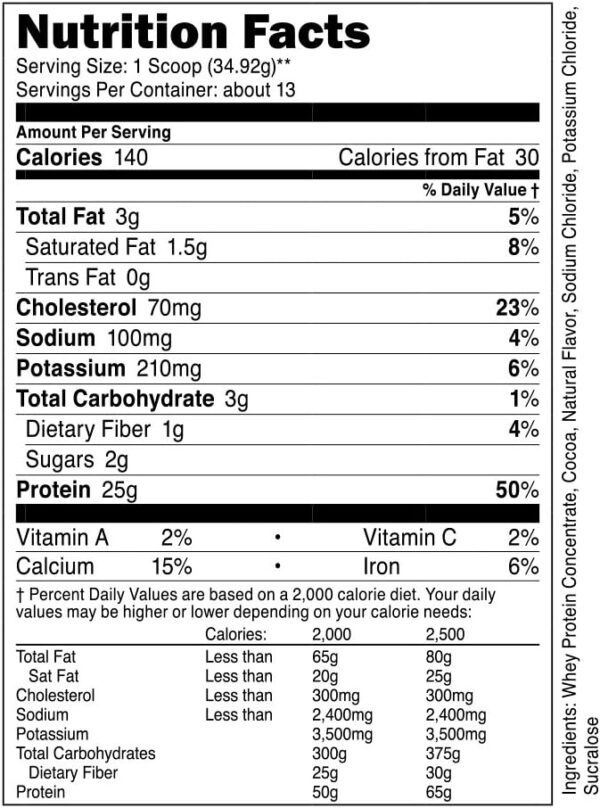 Nutricost Whey Protein Concentrate (Vanilla) 2LBS