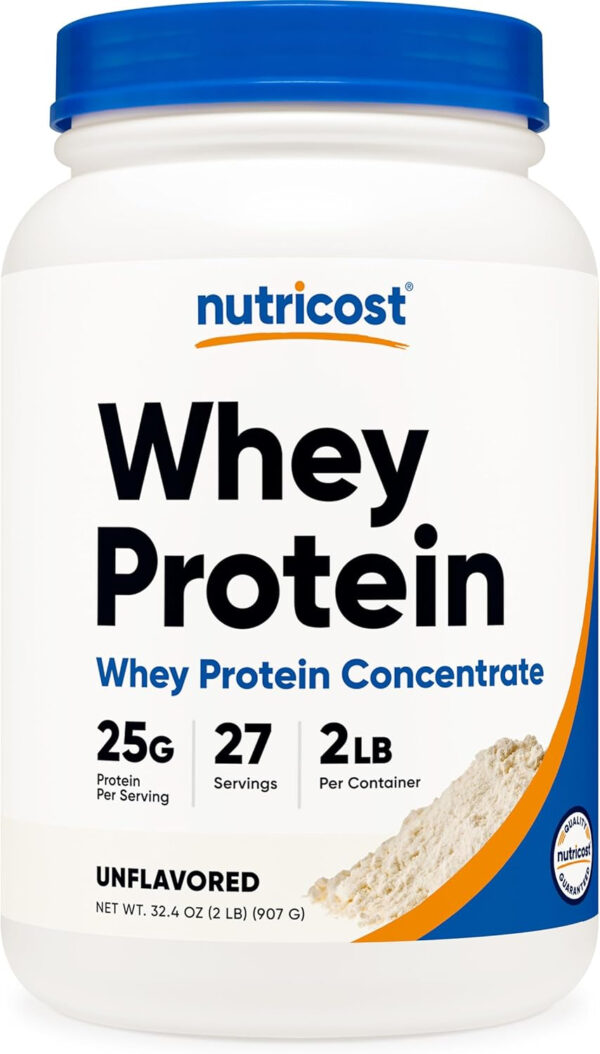 Nutricost Whey Protein Concentrate (Vanilla) 2LBS