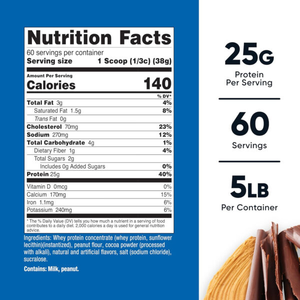 Nutricost Whey Protein Concentrate (Vanilla) 2LBS